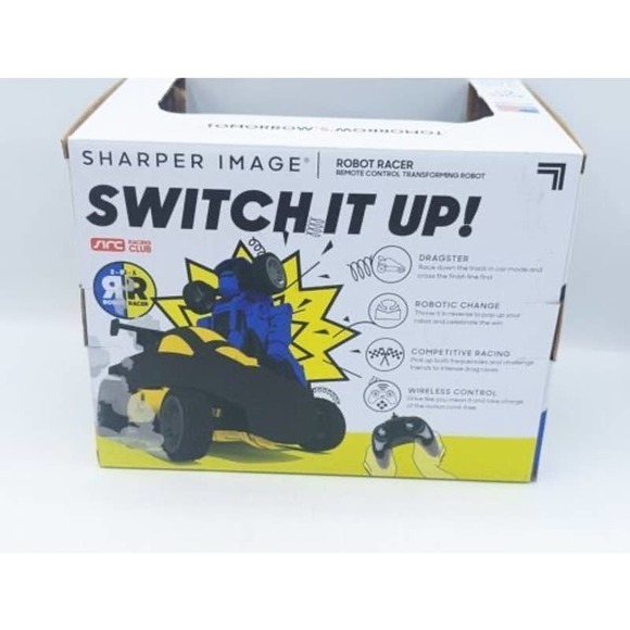Sharper Image Robot Racer Car Remote Control Transformer Wireless RC NEW - Picture 6 of 9